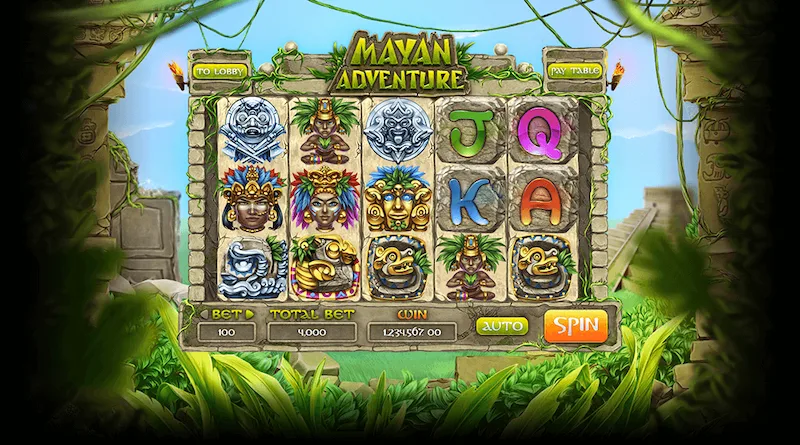 Mayan Adventure - An Adventure Through Different Worlds