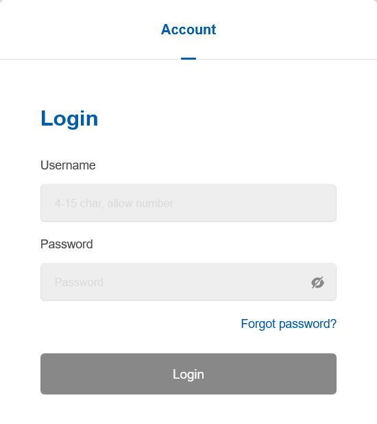 login